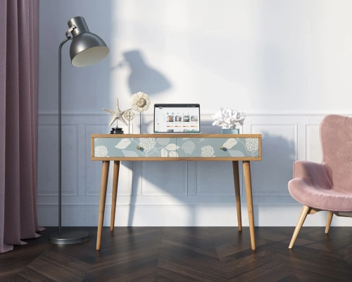 Заказать эксклюзивный небольшой рабочий стол с выдвижными ящиками "Berber" (Принт-39), который станет приятным дополнением к неповторимому дизайну вашей комнаты. Каталог мебели из России - AdtPro. Id-3