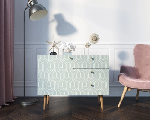 Атмосфера в комнате станет приятнее, а дизайн жилища неповторимым если Вы закажете комод три ящика и дверка "Berber" (Принт-34). Каталог мебели из России - AdtPro. Id-3