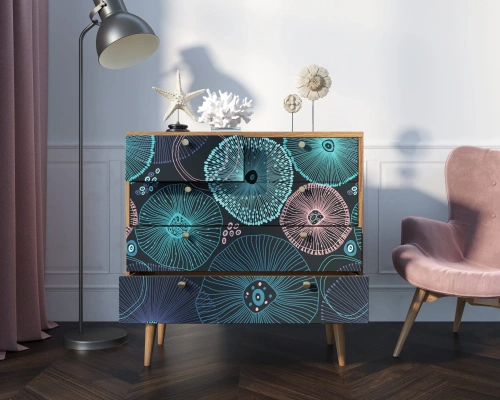 Купите комод пять ящиков "Berber" (Принт-32) и Ваш интерьер несомненно преобразиться, поскольку над изготовленной в ручную мебелью работали лучшие дизайнеры мебели. Каталог мебели из России - AdtPro. Id-1