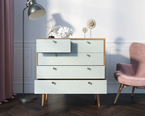 Купите мебель для Вашего интерьера - комод пять ящиков "Berber" (Принт-34). Каталог мебели из России - AdtPro. Id-1