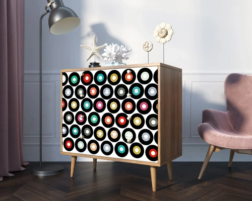 Ваш интерьер украсит оригинальный комод пять ящиков "Berber" (Принт-37).  Каталог мебели из России - AdtPro. Id-2