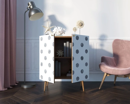 Изготовленная мебель на заказ - комод две дверки малый "Berber" (Принт-35) создаст неповторимую тмосферу в Вашей комнате. Каталог мебели из России - AdtPro. Id-1