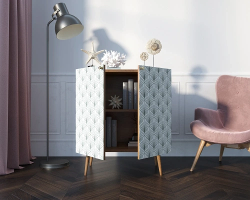 Изготовленная мебель на заказ - комод две дверки малый "Berber" (Принт-38) создаст неповторимую тмосферу в Вашей комнате. Каталог мебели из России - AdtPro. Id-1