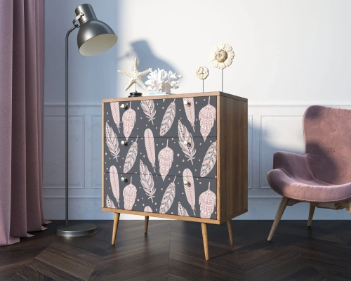 Оформляя покупку комод три ящика "Berber" (Принт-40) в интернет-магазине вы получаете качественную мебель с гарантией производителя. Каталог мебели из России - AdtPro. Id-2