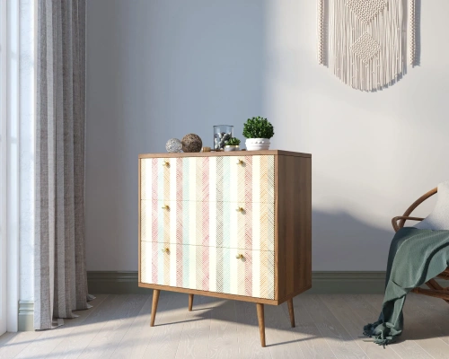 Атмосфера в комнате станет приятнее, а дизайн жилища неповторимым если Вы закажете комод три ящика "Berber" (Принт-45). Каталог мебели из России - AdtPro. Id-2