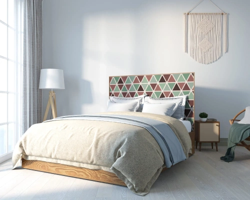 Купите мебель для Вашего интерьера - двуспальная кровать "Berber" (Принт-26). Каталог мебели из России - AdtPro. Id-2