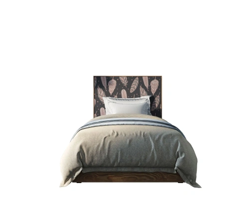 Двуспальная кровать "Berber" (Принт-40) идеальное решение для тех, кто хочет привнести особый шарм в свой интерьер. Каталог мебели из России - AdtPro. Id-1