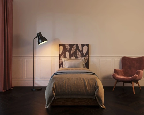 Ваш интерьер украсит оригинальный двуспальная кровать "Berber" (Принт-40).  Каталог мебели из России - AdtPro. Id-1