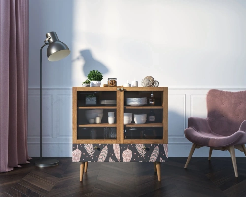  Изготовленная мебель на заказ -  буфет низкий  berber создаст неповторимую тмосферу в Вашей комнате.  производство Этажерка. Каталог мебели из России - AdtPro. Id-3