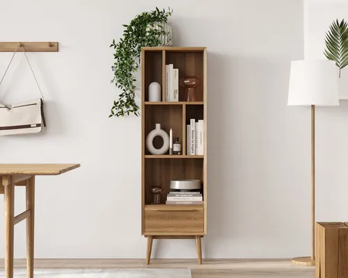  Предлагаем купить узкий стеллаж  Bruni производство Этажерка. Каталог мебели из России - AdtPro. Id-2