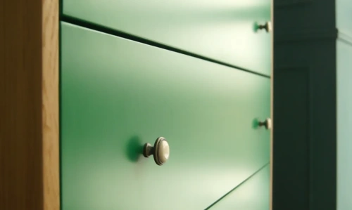 Комод для белья и одежды с пятью ящиками зеленые фасады "Ellipse" цвет орех идеальное решение для тех, кто хочет привнести особый шарм в свой интерьер. Каталог мебели из России - AdtPro. Id-1