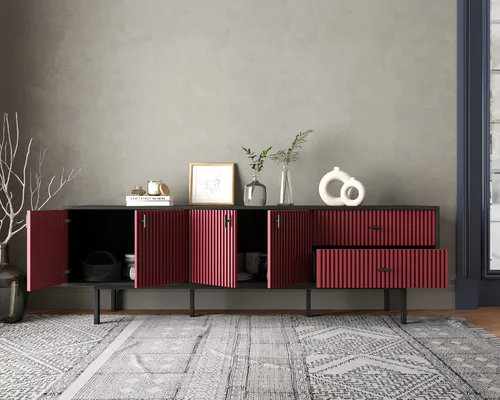  Вы можете приобрести эксклюзивный комод с четырьмя дверками и двумя ящиками  Emerson производство Этажерка. Каталог мебели из России - AdtPro. Id-0