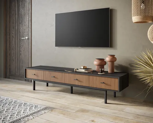  Заказать комод с четырьмя ящиками под tv  Emerson производство Этажерка. Каталог мебели из России - AdtPro. Id-2