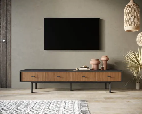  Вы можете заказать комод с четырьмя ящиками под tv  Emerson производство Этажерка. Каталог мебели из России - AdtPro. Id-3