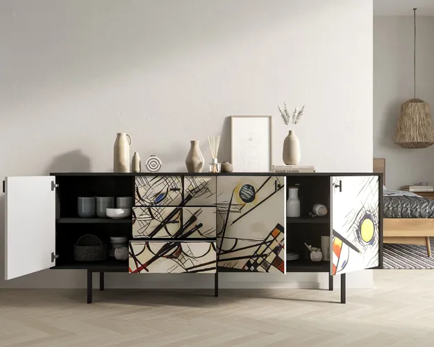  Мебель на заказ - комод  Emerson производство Этажерка. Каталог мебели из России - AdtPro. Id-2