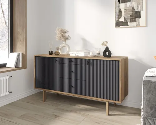  Вы можете приобрести эксклюзивный комод две дверки и три ящика  Emerson производство Этажерка. Каталог мебели из России - AdtPro. Id-2