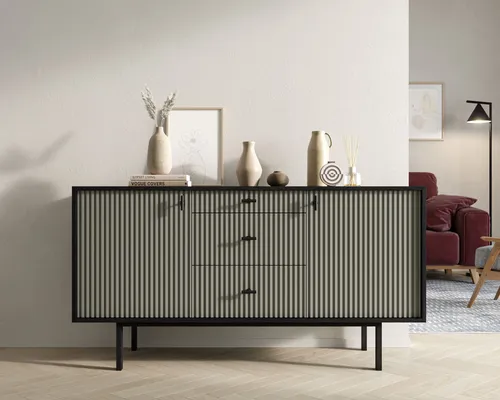  Заказать эксклюзивны комод две дверки и три ящика  Emerson производство Этажерка. Каталог мебели из России - AdtPro. Id-3