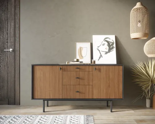  Заказать эксклюзивны комод две дверки и три ящика  Emerson производство Этажерка. Каталог мебели из России - AdtPro. Id-3