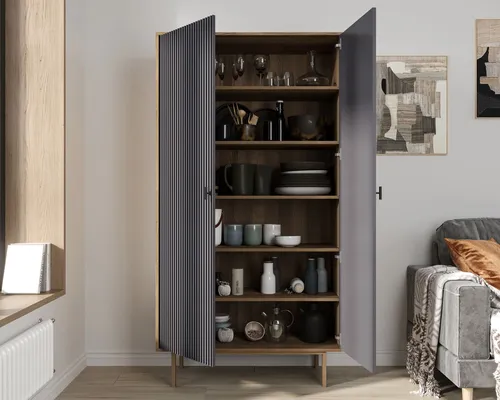  Изготовим мебель на заказ - шкаф двухдверный  Emerson производство Этажерка. Каталог мебели из России - AdtPro. Id-0