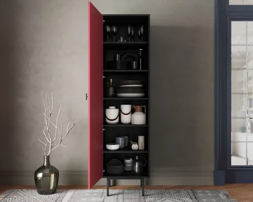  Мебель на заказ - шкаф c одной дверкой  Emerson производство Этажерка. Каталог мебели из России - AdtPro. Id-0