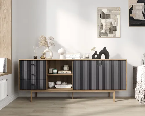  Вы можете приобрести эксклюзивный комод с дверками и нишей  Emerson производство Этажерка. Каталог мебели из России - AdtPro. Id-3