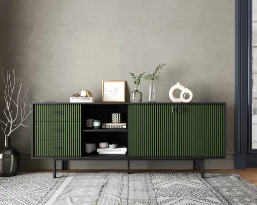  Мебель на заказ - комод с дверками и нишей  Emerson производство Этажерка. Каталог мебели из России - AdtPro. Id-3