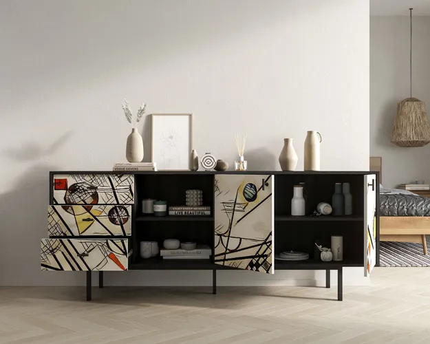  Ваш интерьер украсит комод  Emerson производство Этажерка. Каталог мебели из России - AdtPro. Id-2