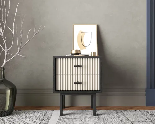  Вы можете заказать тумбочка с двумя ящиками  Emerson производство Этажерка. Каталог мебели из России - AdtPro. Id-4