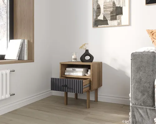  Предлагаем купить тумбочка с нижним ящиком  Emerson производство Этажерка. Каталог мебели из России - AdtPro. Id-0