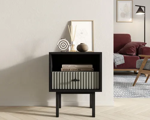  Заказать тумбочка с нижним ящиком  Emerson производство Этажерка. Каталог мебели из России - AdtPro. Id-3