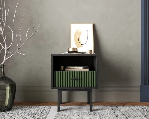  Мебель на заказ - тумбочка с нижним ящиком  Emerson производство Этажерка. Каталог мебели из России - AdtPro. Id-3