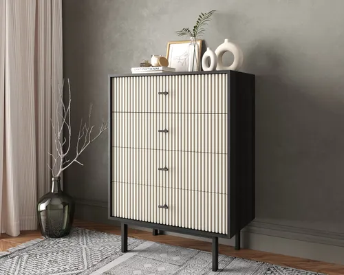  Предлагаем купить комод вертикальный с четырьмя ящиками  Emerson производство Этажерка. Каталог мебели из России - AdtPro. Id-2