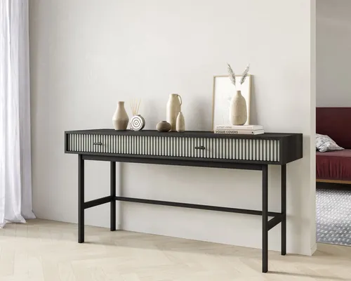  Мебель на заказ - консоль с двумя ящиками  Emerson производство Этажерка. Каталог мебели из России - AdtPro. Id-2