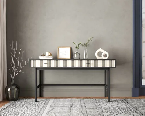  Ваш интерьер украсит консоль с двумя ящиками  Emerson производство Этажерка. Каталог мебели из России - AdtPro. Id-3