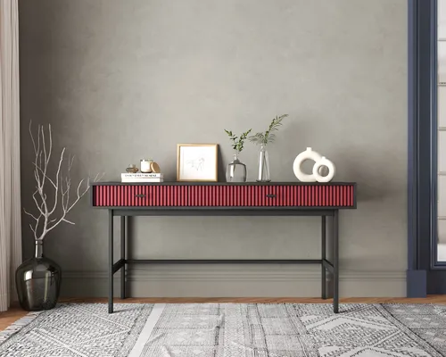  Заказать консоль с двумя ящиками  Emerson производство Этажерка. Каталог мебели из России - AdtPro. Id-3