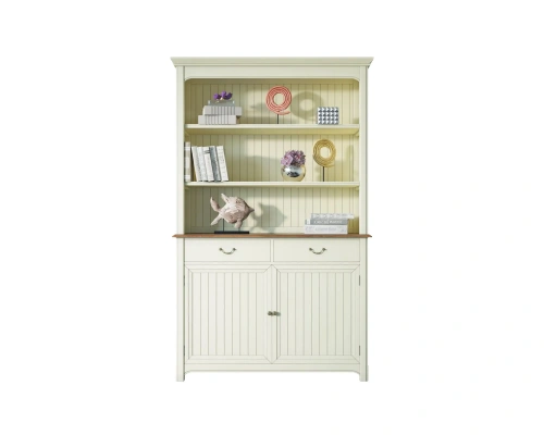 Оформляя покупку кухонный бежевый буфет  для посуды "Olivia". Цвет бежевый в интернет-магазине вы получаете качественную мебель с гарантией производителя. Каталог мебели из России - AdtPro. Id-1