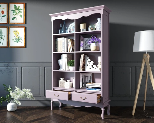 Оформляя покупку стеллаж напольный двойной "Leontina lavanda" цвет лавандовый в интернет-магазине вы получаете качественную мебель с гарантией производителя. Каталог мебели из России - AdtPro. Id-1