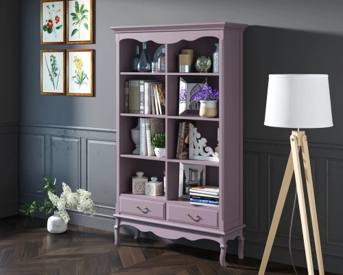 Предлагаем купить стеллаж напольный двойной "Leontina lavanda" цвет лавандовый с помощью которого Вы сможете сделать интерьер помещения стильным и современным, мебель которая подчеркнёт особенности задуманные дизайнером интерьера. Каталог мебели из России