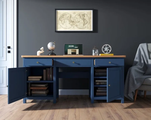  Вы можете приобрести эксклюзивный большой рабочий стол  Jules verne производство Этажерка. Каталог мебели из России - AdtPro. Id-1