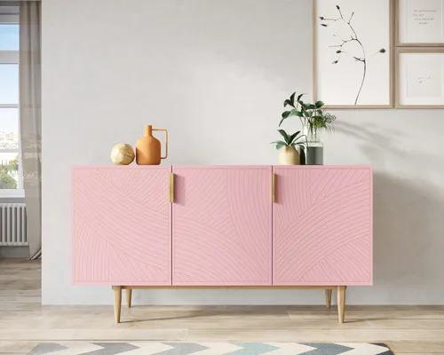  Изготовим мебель на заказ - комод с тремя дверками  Line производство Этажерка. Каталог мебели из России - AdtPro. Id-4