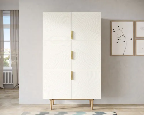 Предлагаем купить большой комод с шестью дверками  Line производство Этажерка. Каталог мебели из России - AdtPro. Id-4
