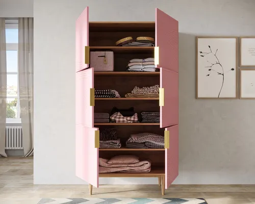  Предлагаем купить большой комод с шестью дверками  Line производство Этажерка. Каталог мебели из России - AdtPro. Id-0