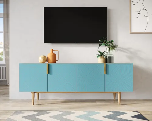  Заказать эксклюзивны комод под tv с четыремя дверками  Line производство Этажерка. Каталог мебели из России - AdtPro. Id-3