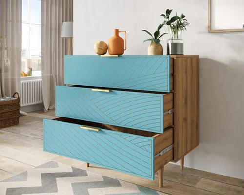  Заказать эксклюзивны комод с тремя ящиками  Line производство Этажерка. Каталог мебели из России - AdtPro. Id-0