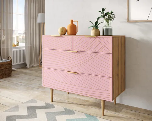  Мебель для Вашего интерьера - комод с четыремя ящиками  Line производство Этажерка. Каталог мебели из России - AdtPro. Id-2