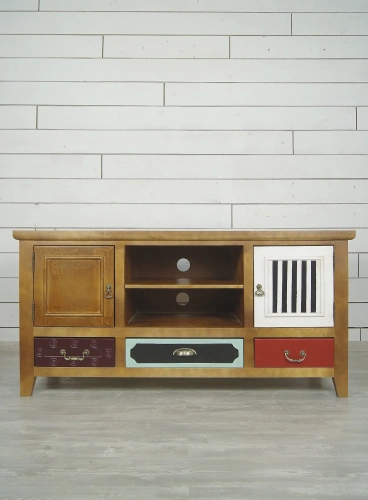 Ваш интерьер украсит оригинальный современный длинный комод  под телевизор "Gouache birch".  Каталог мебели из России - AdtPro. Id-0