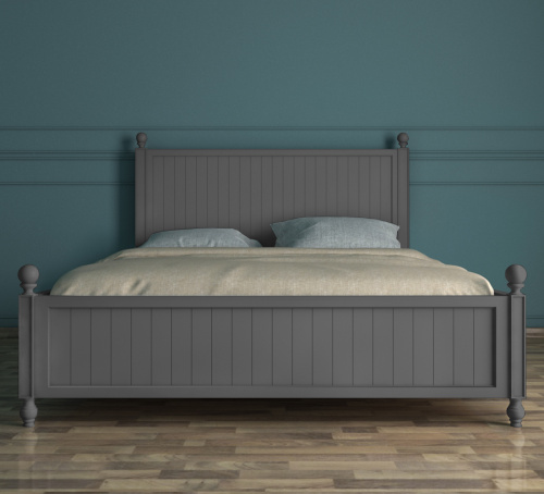  Изготовленная мебель на заказ -  создаст неповторимую тмосферу в Вашей комнате. серая кровать  Palermo производство Этажерка. Каталог мебели из России - AdtPro. Id-2