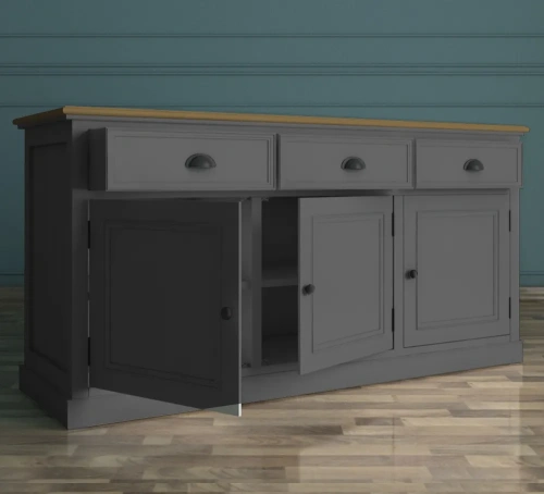 1012-pl1044g1-dlinnyy-seryy-komod-s-tremya-dverkami