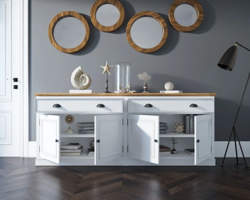 1012-pl10451-dlinnyy-komod-s-dverkami-i-yaschikami