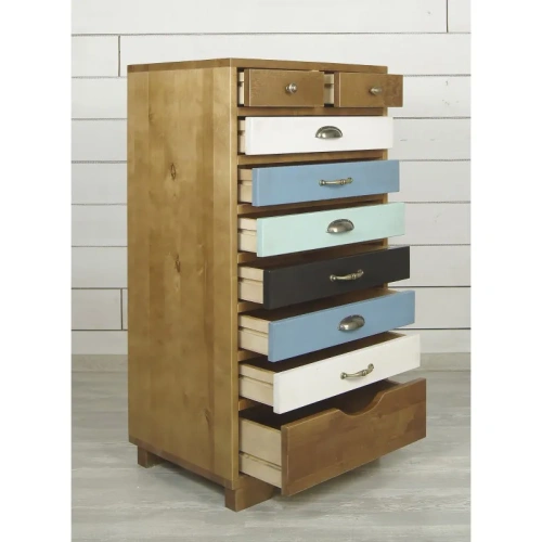 Заказать эксклюзивный комод 9 ящиков "Aquarelle birch", который станет приятным дополнением к неповторимому дизайну вашей комнаты. Каталог мебели из России - AdtPro. Id-2